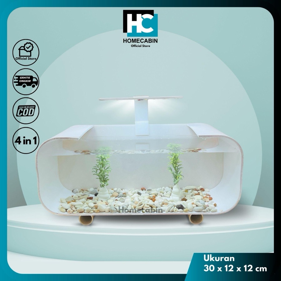 Aquarium Cupang Akrilik